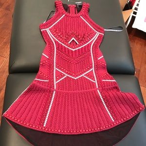 Rebecca Origami Beaded Knot Detailed Herve Leger
